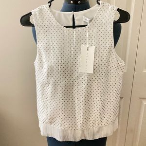 Endless Rose Sequin Blouse Tank Top - Brand New
